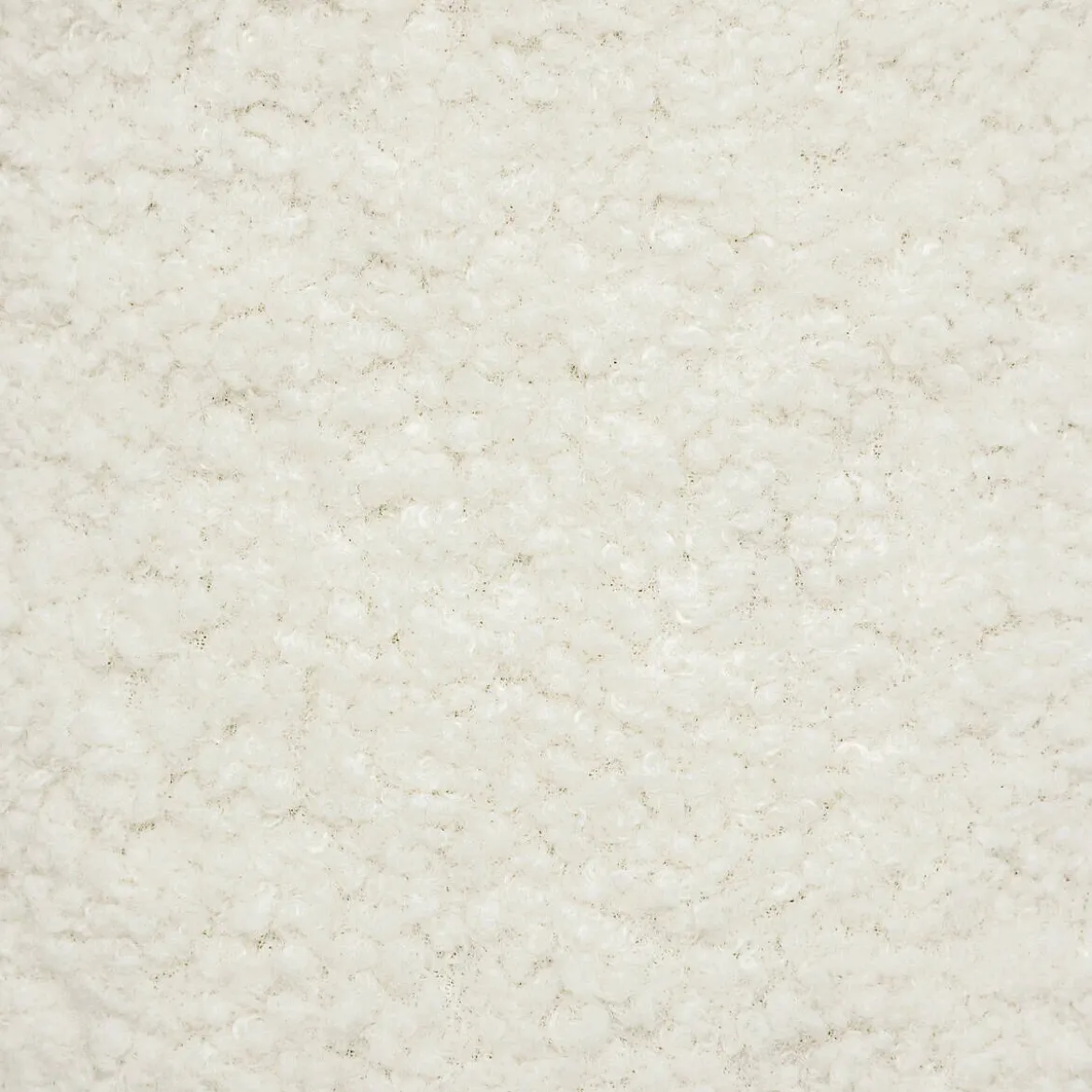 Pufa baranek z sosnowymi nogami BOUCL, 41 x 35 x 41,5 cm