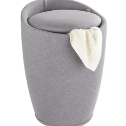 Pufa CANDY - kosz na pranie, 2w1, WENKO