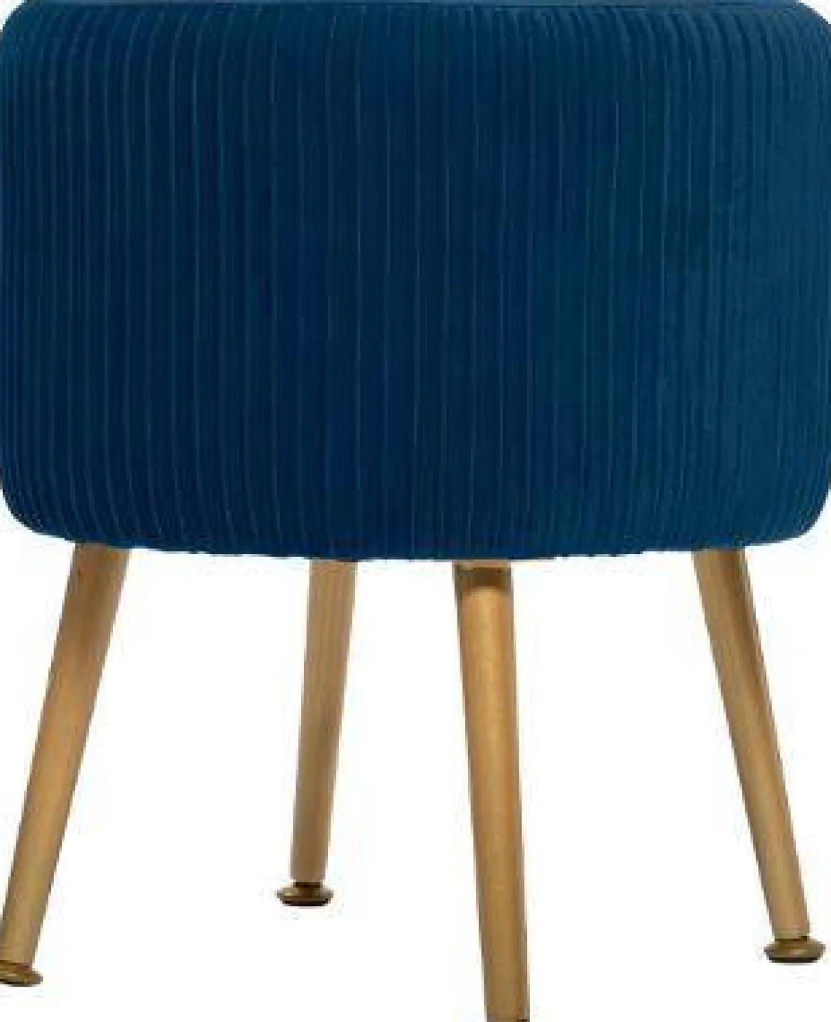 Pufa do salonu SOLARO, Ø 35 cm