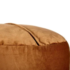 Pufa obita aksamitem, Ø 60 cm