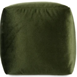 Pufa obita aksamitem, 30 x 30 cm