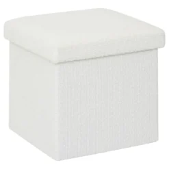 Pufa składana boucle MODUL, 31 x 31 cm