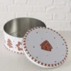 Puszka na ciastka GINGER, ręcznie malowana, 2 szt
