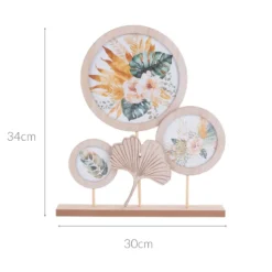 Ramka na 3 zdjęcia, okrągła, Ø 7,5 cm, Ø 10,5 cm, Ø 17 cm