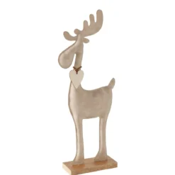 Ręcznie robiona figurka renifera BOONER, 34 cm