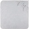 Ręcznik z kapturem dla dzieci BUNNY, 80 x 80 cm