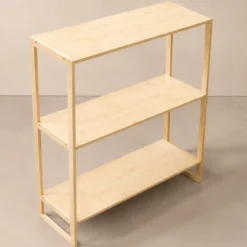 Regał bambusowy, 68,4 x 20 x 84 cm