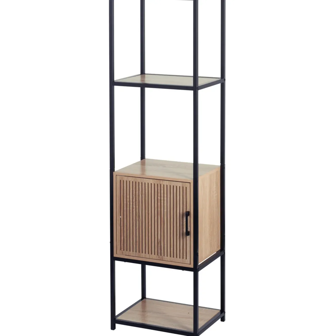 Regał biblioteczka z szafką KASTO, 43 x 33 x 153 cm