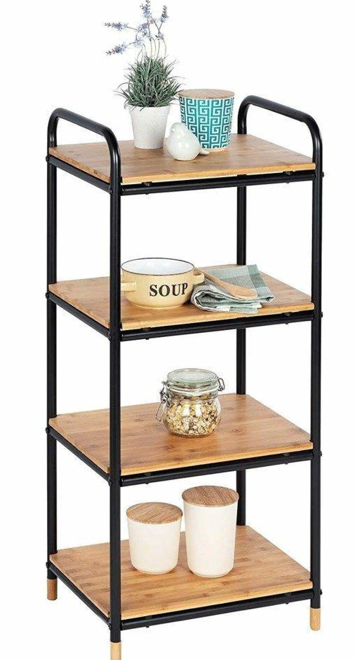 Regał czteropoziomowy LOFT,WENKO