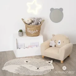 Regał dla dzieci ze schowkiem na zabawki