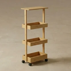 Regał kuchenny na kółkach HYGA, 87,5 cm