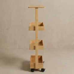 Regał kuchenny na kółkach HYGA, 87,5 cm