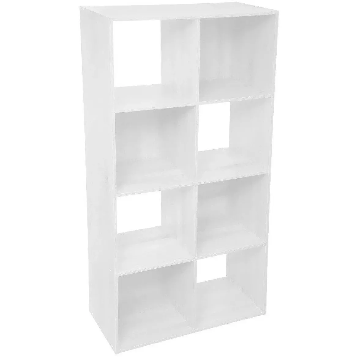 Regał na książki, 8 półek, MDF, 68x32x134 cm