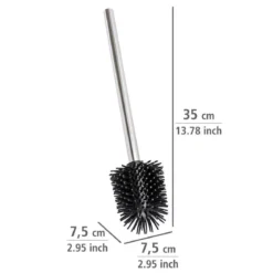 Samoczyszcząca, silikonowa szczotka do WC ⌀ 7,5 cm, WENKO