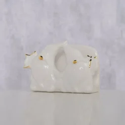 Serwetnik ceramiczny ze skrzatami MADDY
