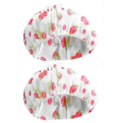 Siatka na włosy do spania, 2 sztuki, Ø 34 cm, różany wzór
