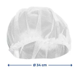 Siatka na włosy do spania, 2 sztuki, Ø 34 cm