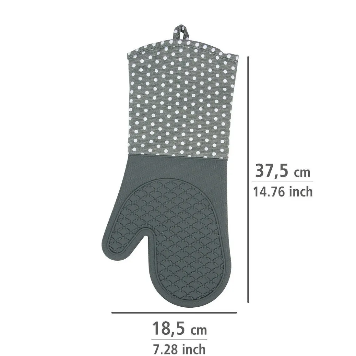 Silikonowe rękawice kuchenne - 2 sztuki w komplecie, WENKO