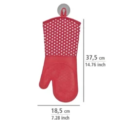 Silikonowe rękawice kuchenne - 2 sztuki w komplecie, WENKO
