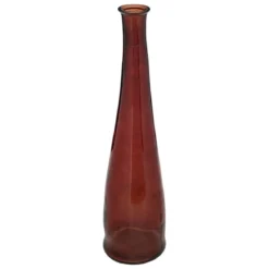 Smukły wazon ze szkła z recyklingu ULY, 80 cm