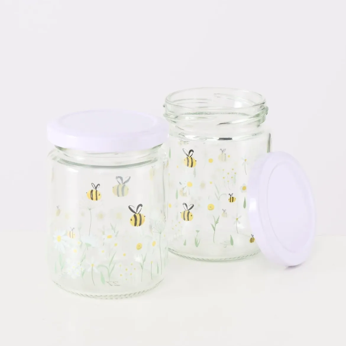 Słoiczki na miód HONEY, 2 sztuki x 240 ml