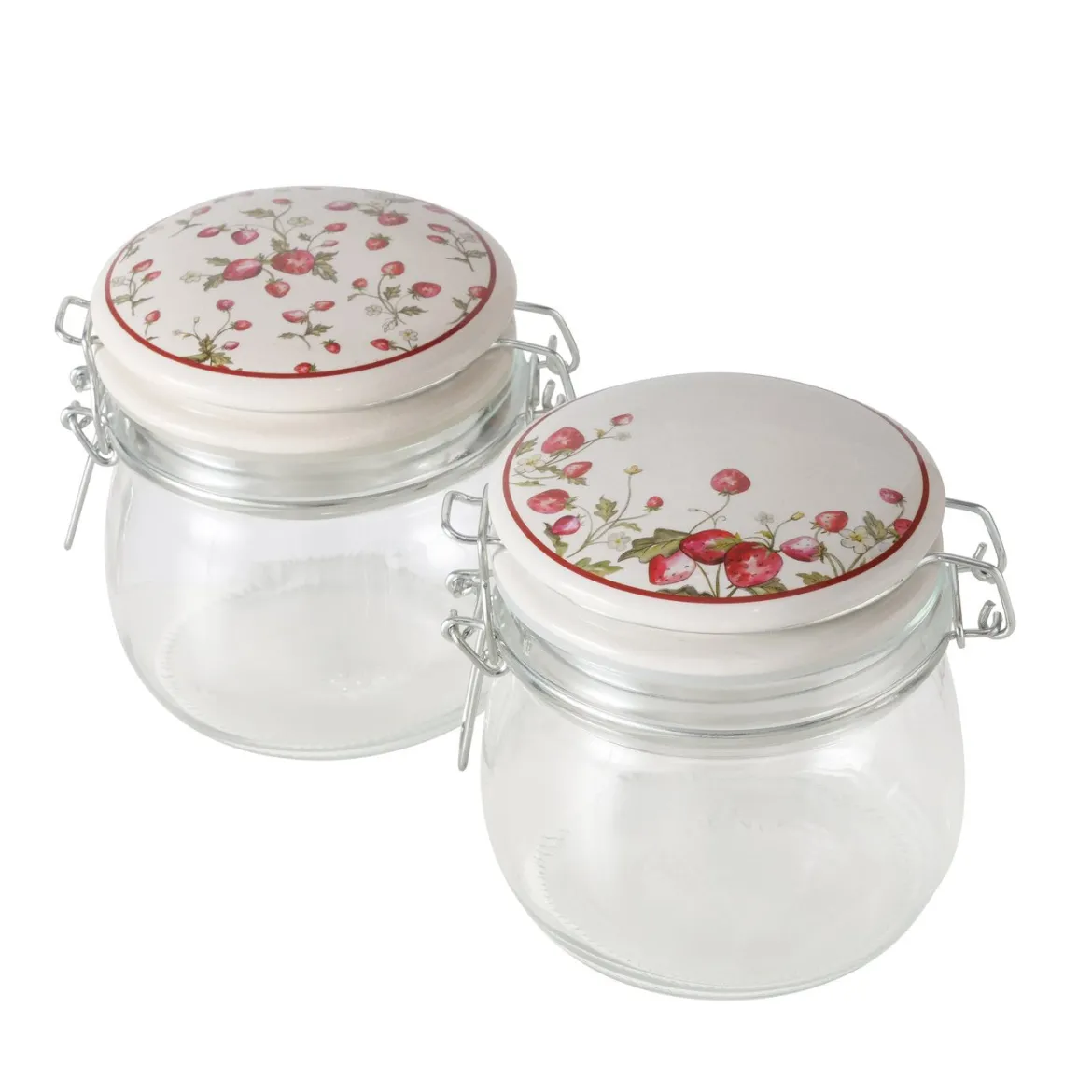 Słoik kuchenny dekoracyjny z pokrywką EMILY, 450 ml