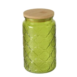 Słoik z bambusowym wieczkiem IMOLA, 1000 ml