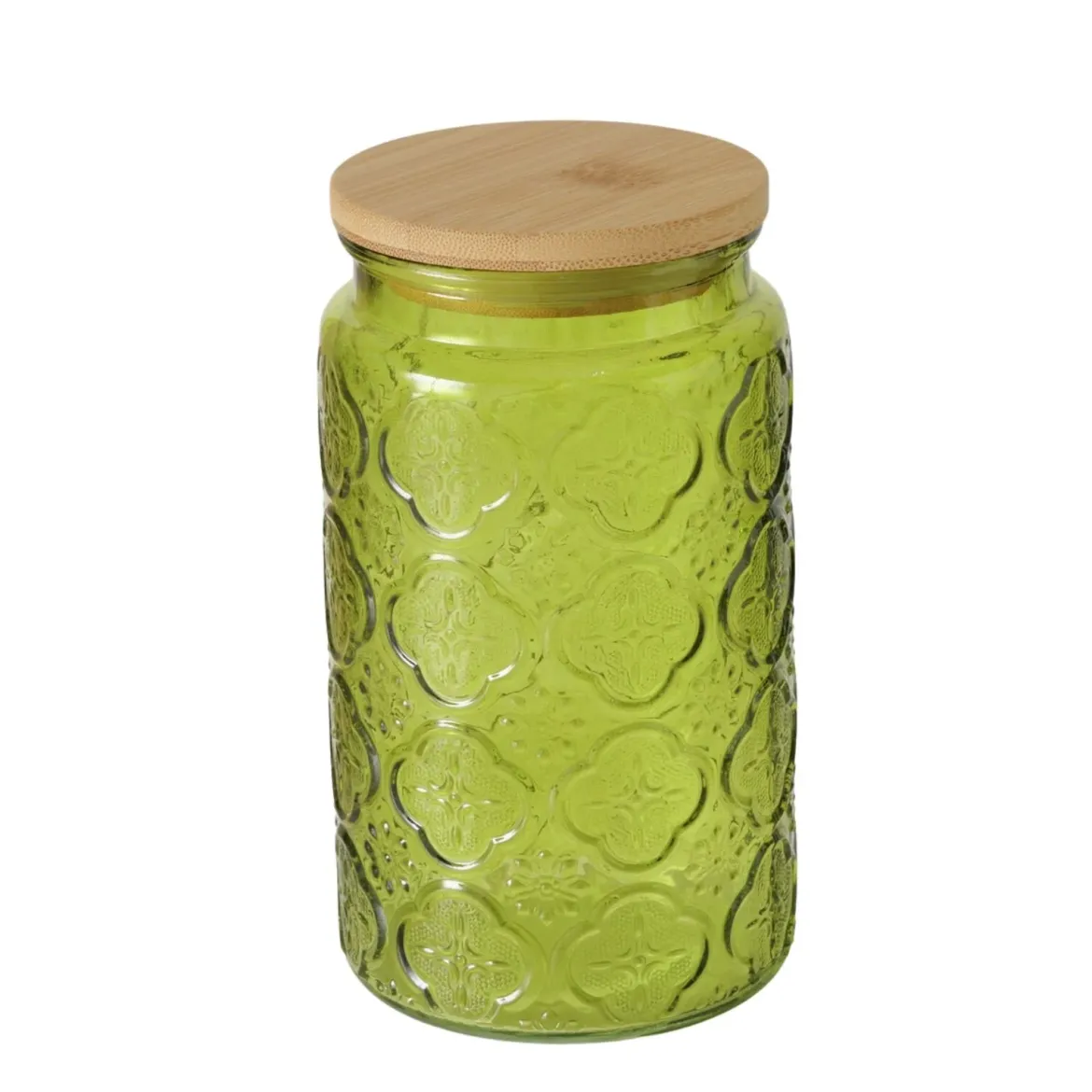 Słoik z bambusowym wieczkiem IMOLA, 1000 ml