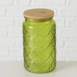 Słoik z bambusowym wieczkiem IMOLA, 1000 ml