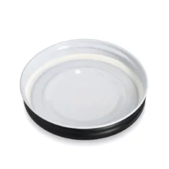 Słoik z metalową pokrywką KITCHEN ESSENTIALS, ryflowane szkło