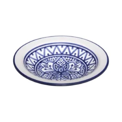 Spodek porcelanowy SOHAN ze wzorem