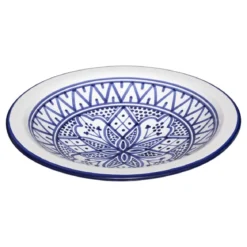 Spodek porcelanowy SOHAN ze wzorem