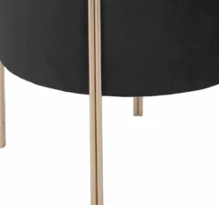 Stołek aksamitny VELVET, 33 cm