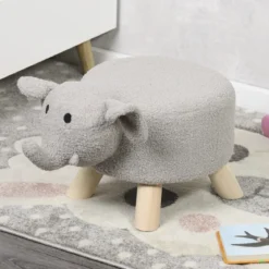 Stołek dziecięcy z motywem zwierzaka, wys. 25 cm