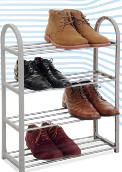 Stojak na buty, obuwie, regał 4 poziomy