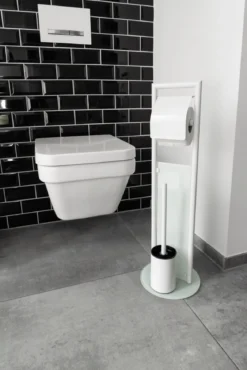 Stojak na papier i szczotkę do WC RAVINA, 70 cm