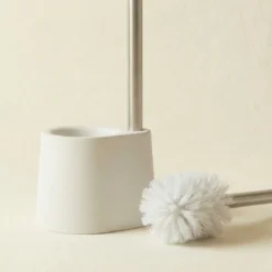 Stojak na papier toaletowy i szczotkę do WC STILK, 63 cm