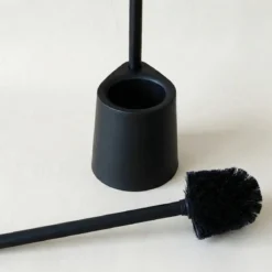 Stojak na papier toaletowy i szczotkę do WC STILK, 63 cm
