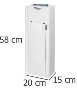 Stojak na papier toaletowy i szczotkę IMON, 6w1, WENKO