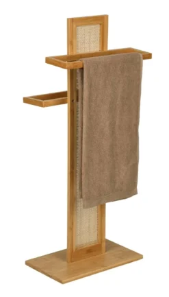 Stojak na ręczniki ALLEGRE BAMBOO, 88 cm, WENKO