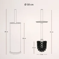 Stojak na szczotkę do WC STAV, wys. 38 cm