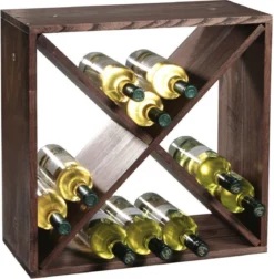 Stojak na wino na 24 butelki