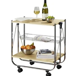 Stolik barowy na kółkach DELUXE DINETT, WENKO