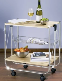 Stolik barowy na kółkach DELUXE DINETT, WENKO