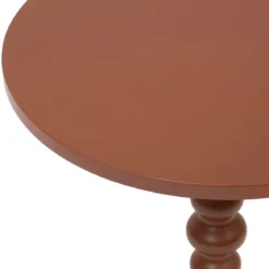 Stolik kawowy ALIX na ozdobnej nodze, Ø 38 cm