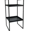Stolik kawowy loftowy FILI, metalowy, 27 x 27 x 54 cm