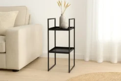 Stolik kawowy loftowy FILI, metalowy, 27 x 27 x 54 cm