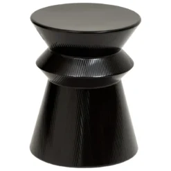 Stolik kawowy MAYA TOTEM, metalowy, 35,5 x 35,5 x 45 cm
