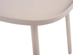 Stolik kawowy metalowy BOAZ, wys. 43 cm
