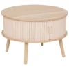 Stolik kawowy NYOS z miejscem do przechowywania pod blatem 60 x 40,7 cm